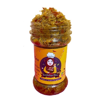 

sambal daging kepiting botol