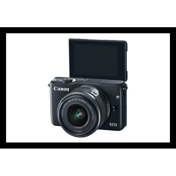 Berkualitas Canon Eos M10 Kit 15-45Mm Original (Paket Bonus) - Kamera Canon M10 Terlaris