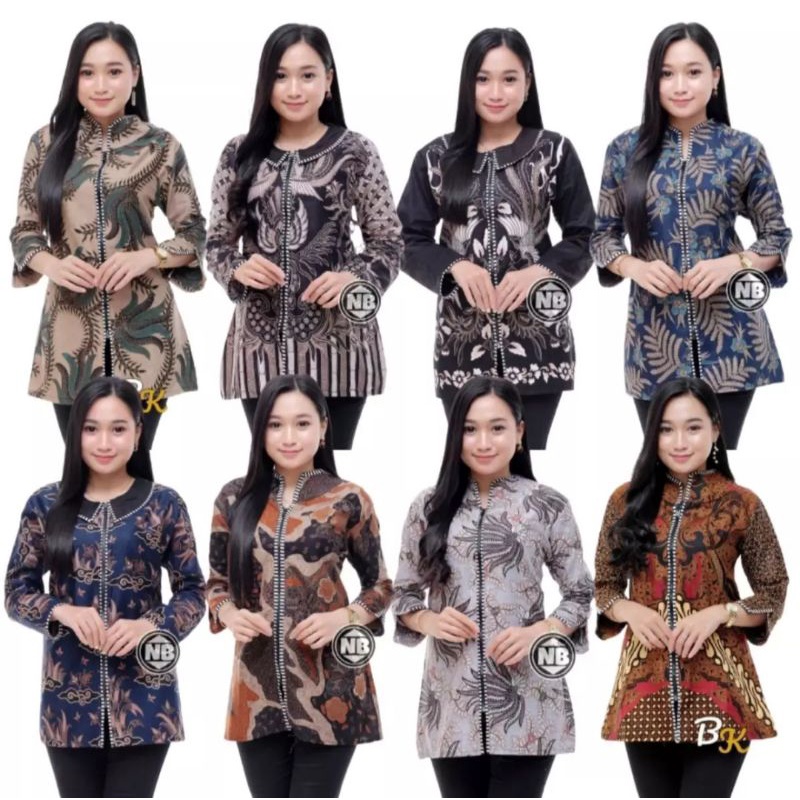 ATASAN BLUSE BATIK BOLERO-BATIK MODEL BARU asli kota pekalongan