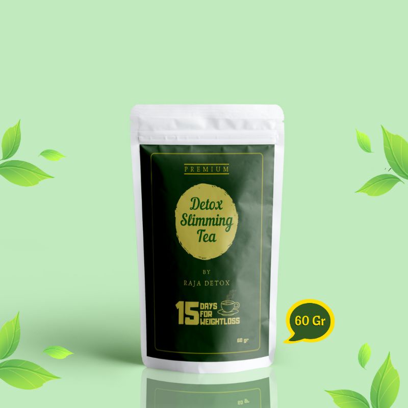 15 DAYS WEIGHTLOSS DETOX SLIMMING GREENTEA BY RAJA DETOX | TEH DIET | DETOX TEA