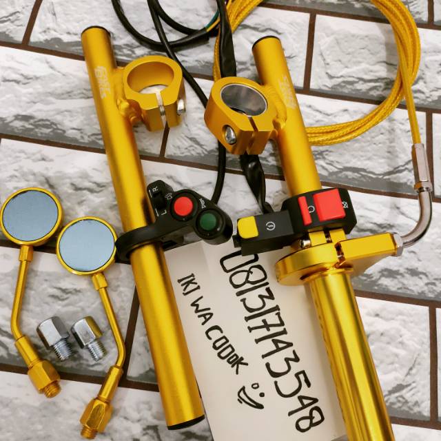 Paket stang vixion cb150 satria fu