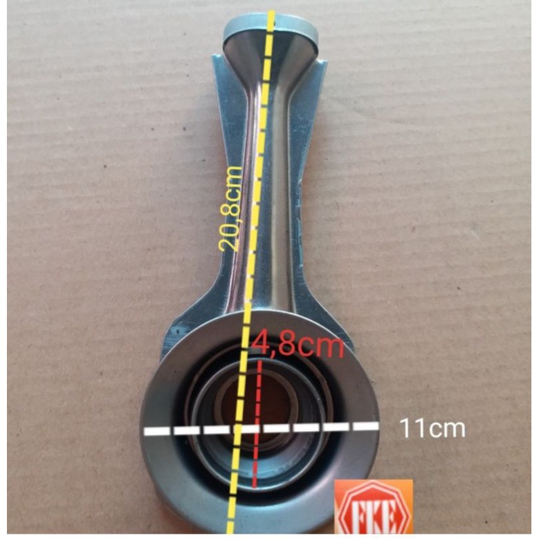 Body burner/cerobong stenlis kompor gas RINNAI BGX