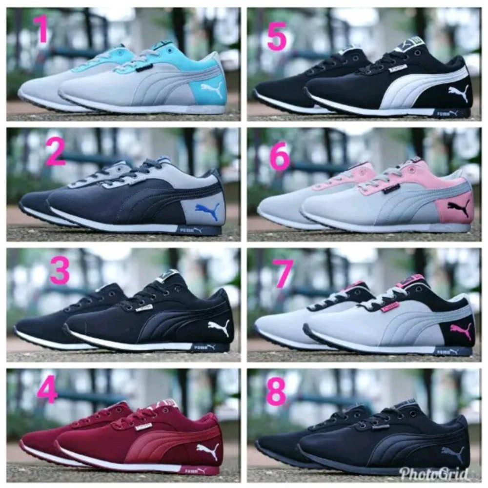 HOT PROMO  SEPATU SNEAKERS PUMA CASUAL WOMEN IMPORT QUALITY