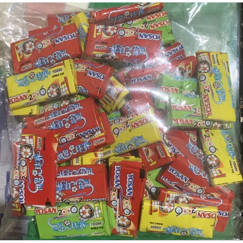 

Permen Karet Yosan bubble Gum Toples isi 25pcs MURAH BANGET