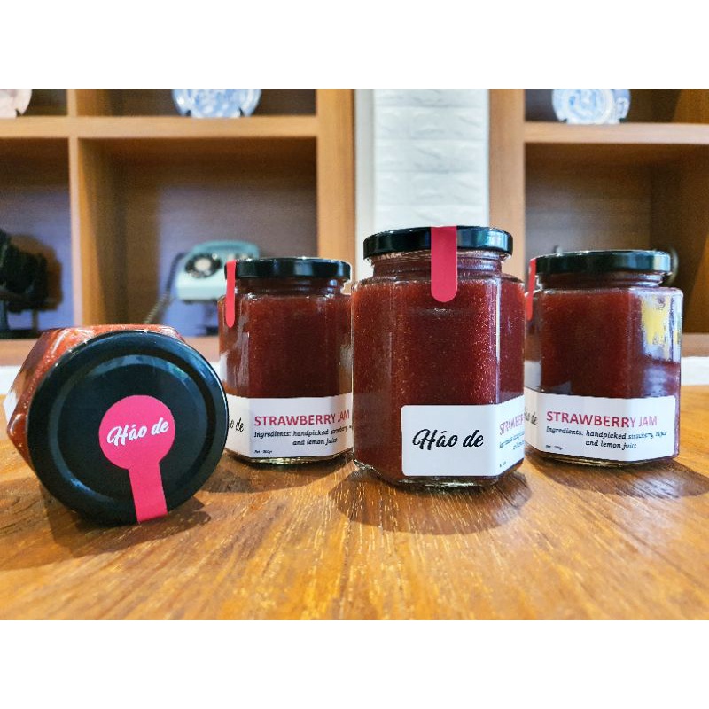 

Hao de homemade Strawberry Jam/Selai Strawberry 300gr