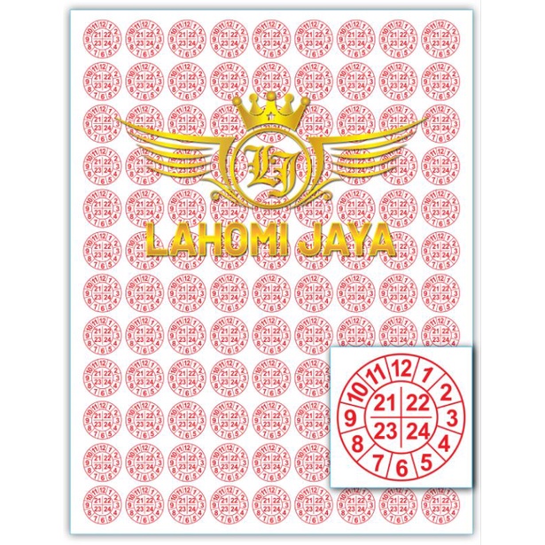 

12lbr STIKER SEGEL, Stiker Security, Stiker PECAH TELOR utk HP, untuk Hemat ongkir