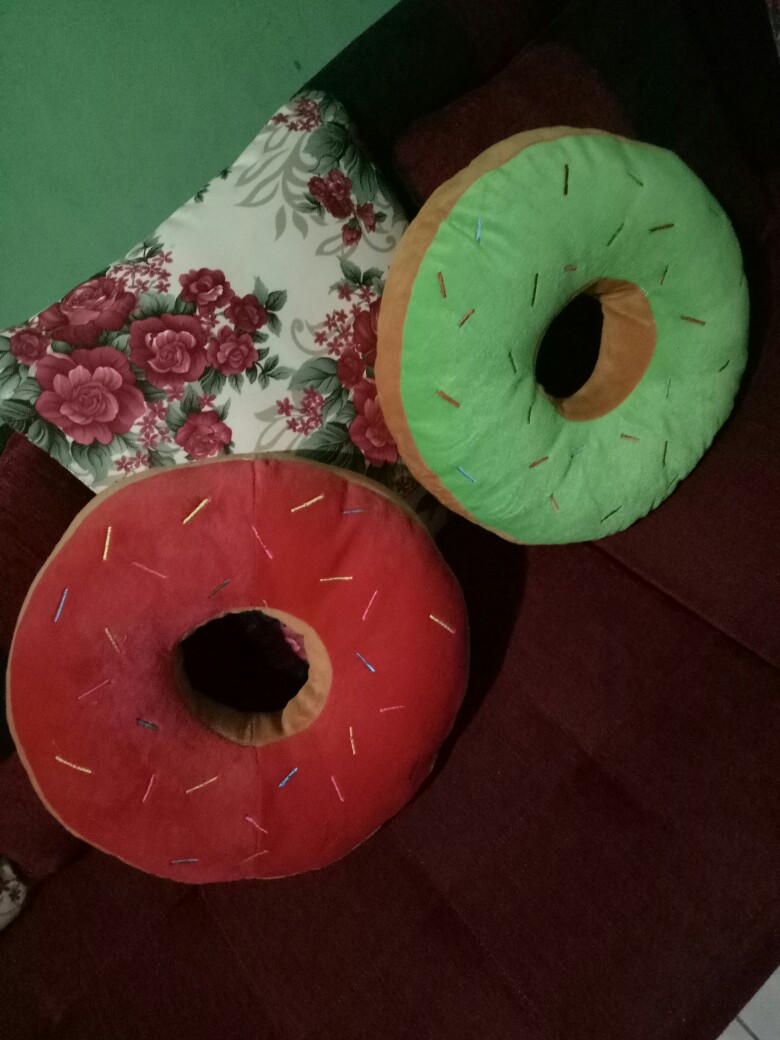 Termurah !! Bantal Donat Motif Ceres Uk 50x50 Cm