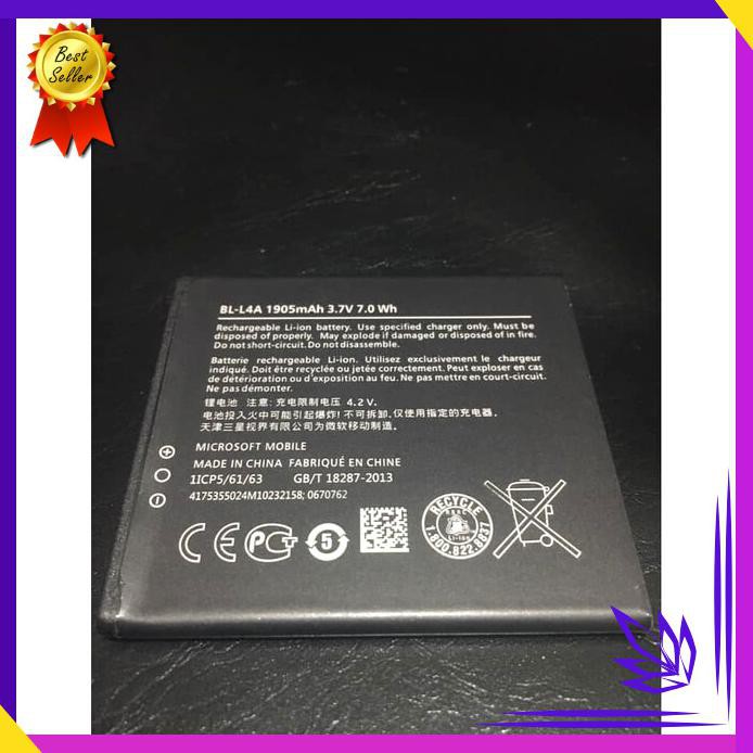 Acc Hp Baterai Nokia Bl L4A Microsoft Lumia 535 1905Mah Original Non Pack
