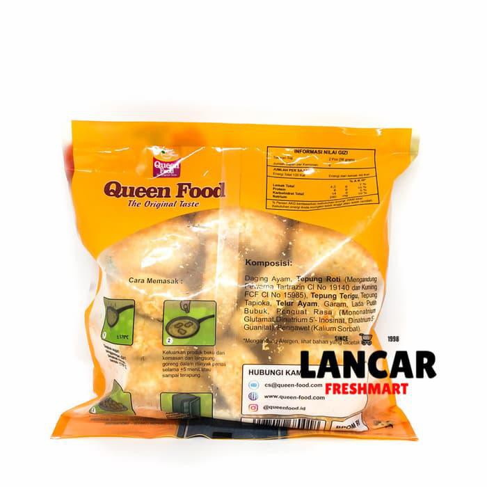 QUEENFOOD SPICY CHICKEN NUGGET 320GR / QUEEN FOOD SPICY CHICKEN NUGGET 320GR