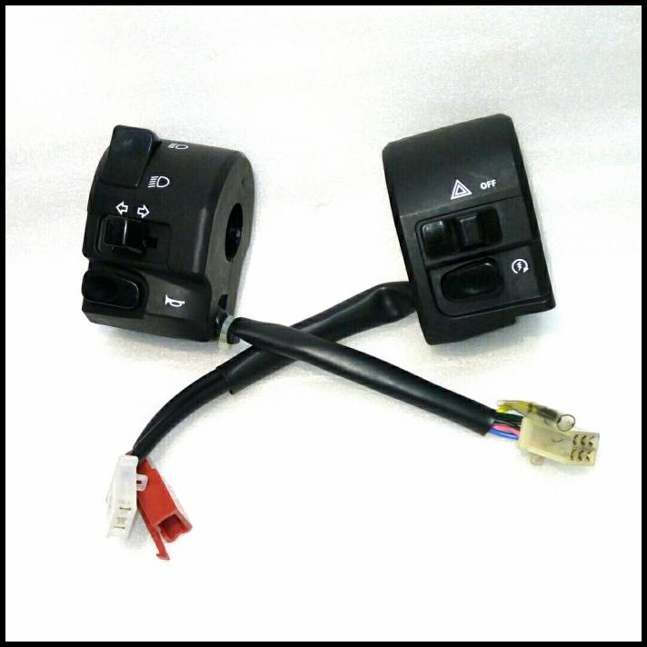 Saklar Hazard Holder Set Kanan Kiri Ori Yamaha All New Nmax 155