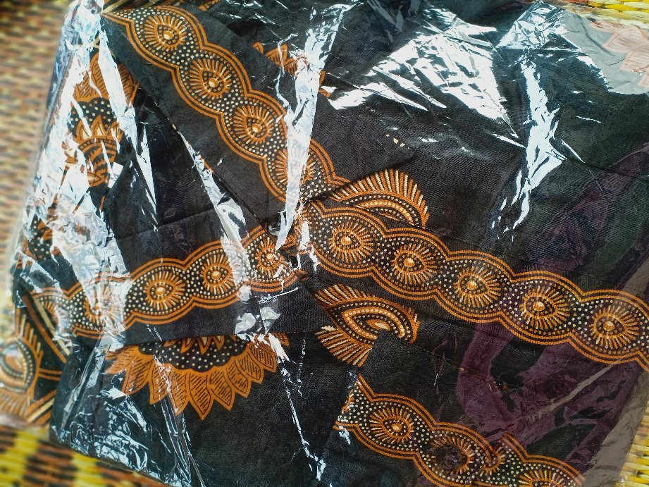 Kemeja Batik Jokowi Lengan Panjang M L Xl Wayang Rifina Original