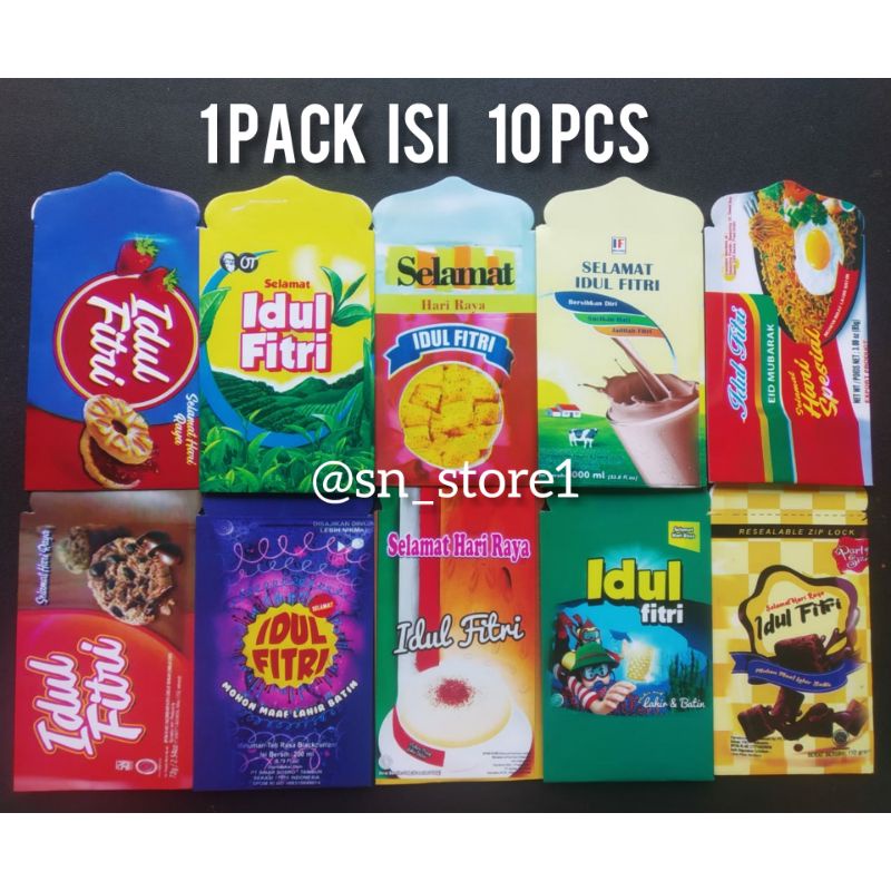 

Amplop Lebaran 1pack isi 10pcs Siap Jual Siap Pakai