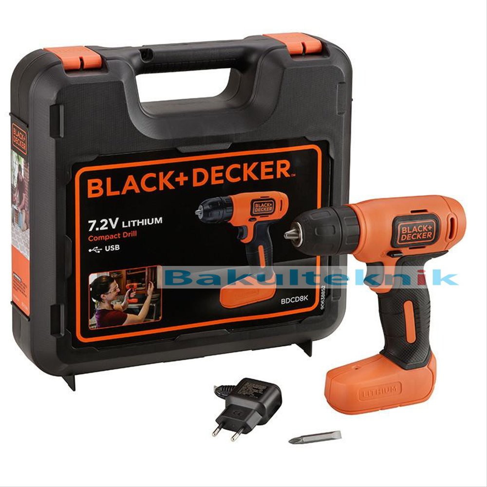bor cordless 7.2v lithium black and decker USA Diskon
