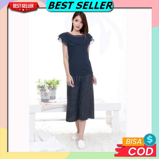 Kemeja Wanita Lengan Panjang Korea Style Polos Casual Putih Hitam Maroon Navy Hem Baju Atasan Wanita