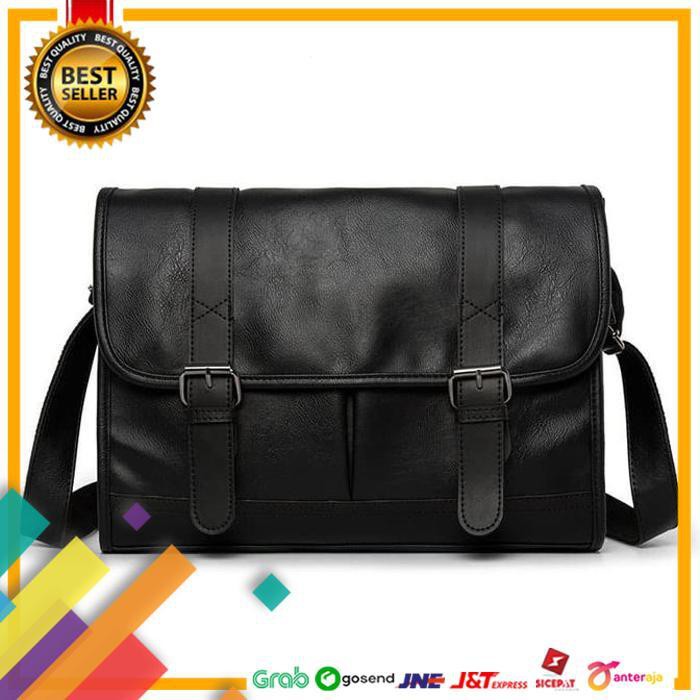 DEAL.. TAS SELEMPANG KULIT PRIA TAS KULIT PRIA TAS PRIA TAS KULIAH PRIA MILO ..TERBARU