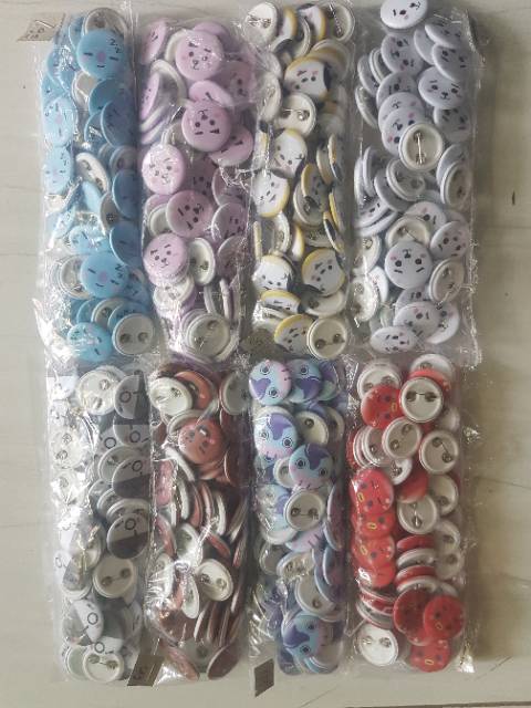 bts pin button bt21 bts brooch kpop bangtan boys jimin suga taehyung jhope rapmon jungkook