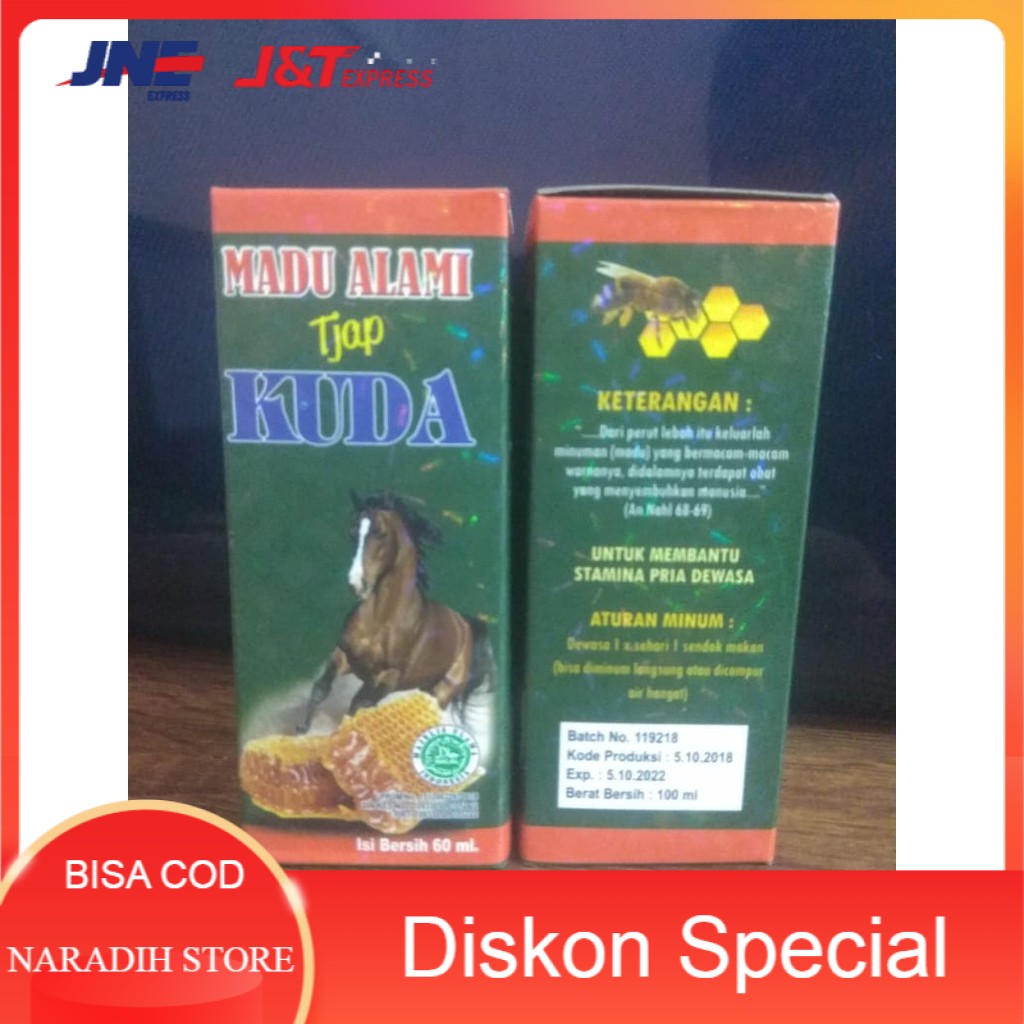 MADU TONIK ASLI TJAP KUDA 
Madu Jantan Pria Tonik Tjap Kuda Cap Kuda Original Tahan Lama Asli Super
