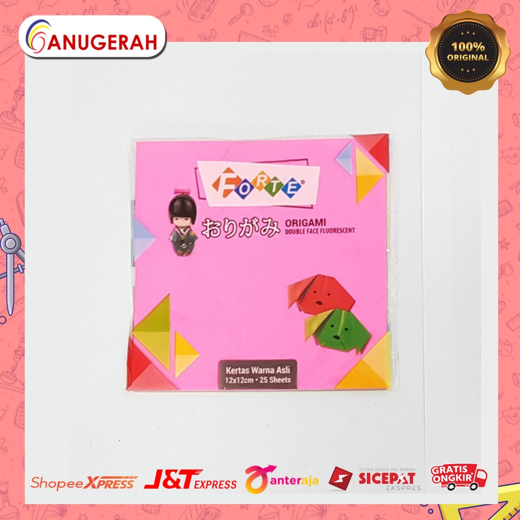 

FORTE 12X12 25'S ORIGAMI / KERTAS LIPAT