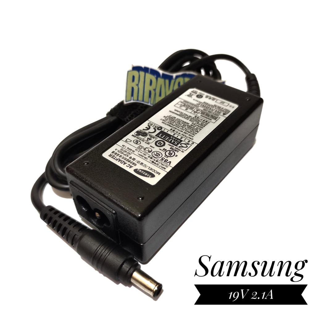 Adaptor Charger Samsung NP275E4V RV413 NP270E5E NP370R4V 19V-2.1A Ori