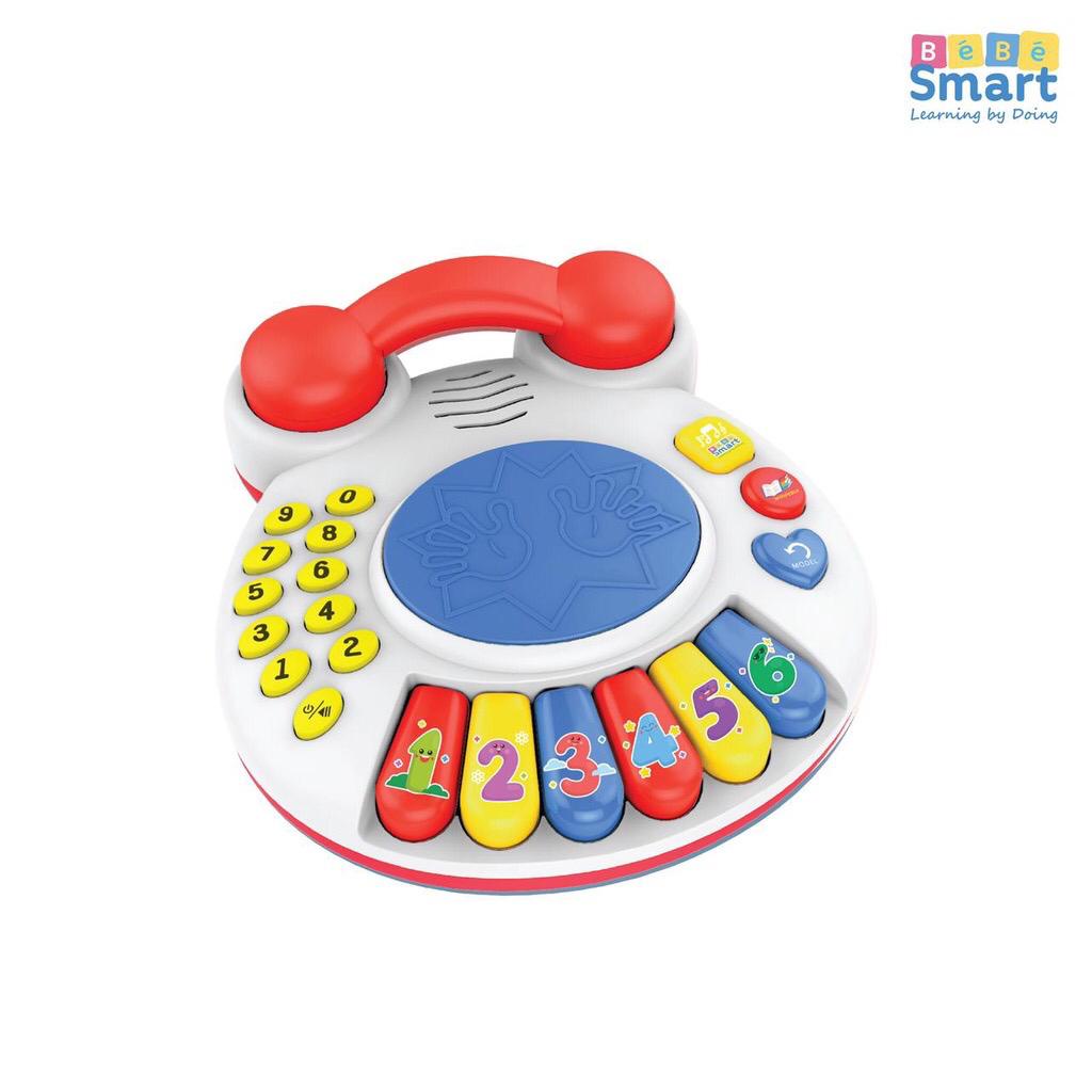 READY GOJEK GRAB Bebe Smart Ring A Fun Mainan Telepon Gendang Pukul Telpon Bayi Anak BBS316 BBS317