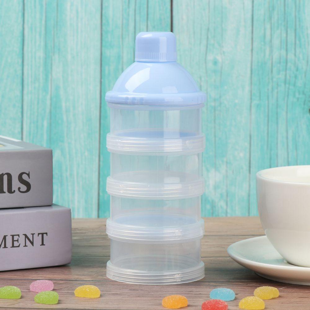 Top dispenser Botol Susu Formula Bayi 4 Tingkat Untuk Travel