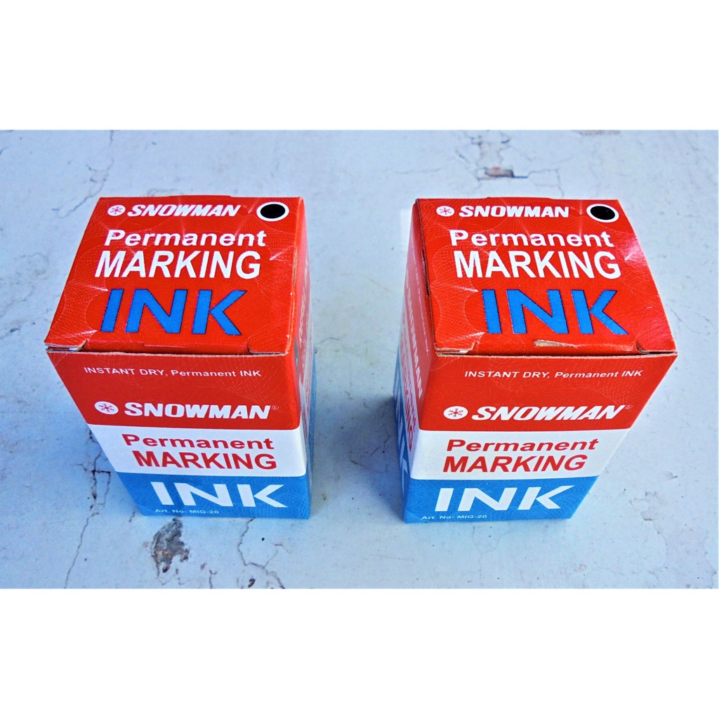 

Tinta G12 Spidol Snowman (MIG 12) Hitam