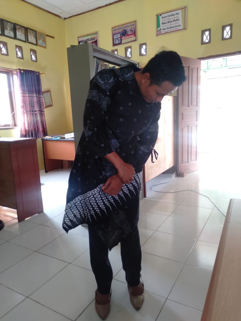 Size M L Xl Xxl Xxxl Bswart Batik Hrb026 Kenongo Hem Pendek Padi Pekalongan M L Xl Batik Pria Murahl