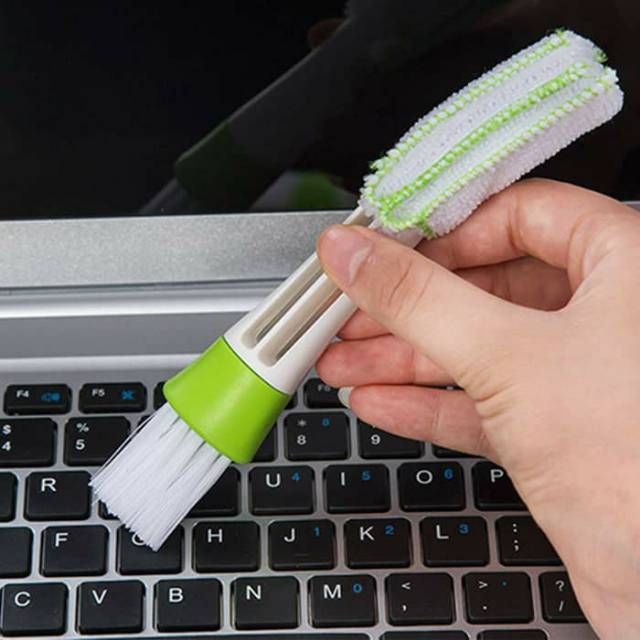 Sikat Pembersih Microfiber Interior Mobil AC Dashboard Duster Brush / Keyboard