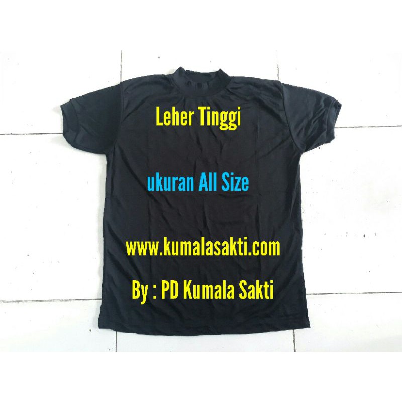 Kaos Polos Hitam Tinggi-Kaos Pria-Kaos Oblong-Baju Polos-Baju Dalaman-Kaos Security-Kaos Satpam-Tas