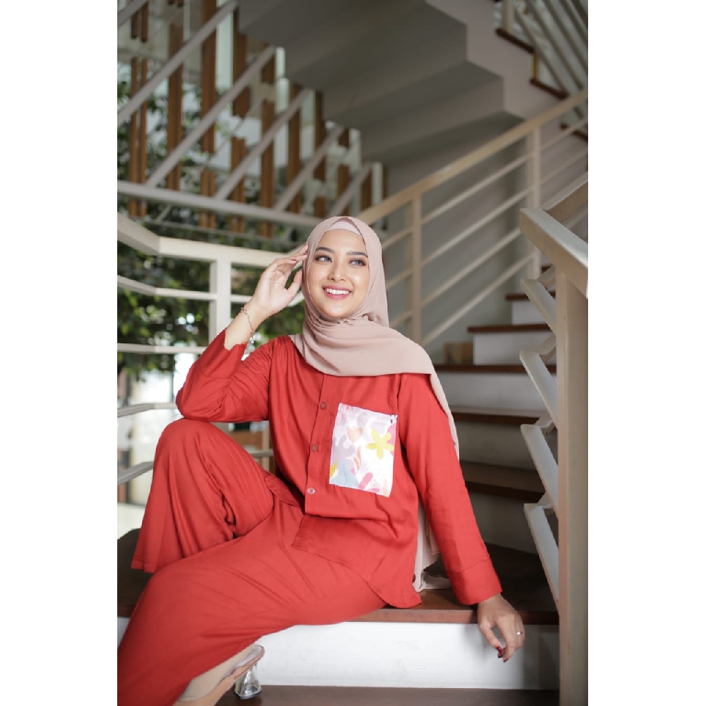 ZAHRA - Setelan Wanita ONE SET EVE Tunik