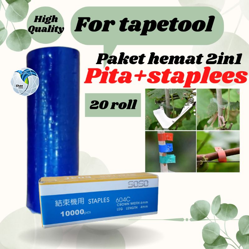 Tapetool Pita Isi Ulang-Tapetool Refil Isi Ulang 1 Slop 20 roll +Staplees