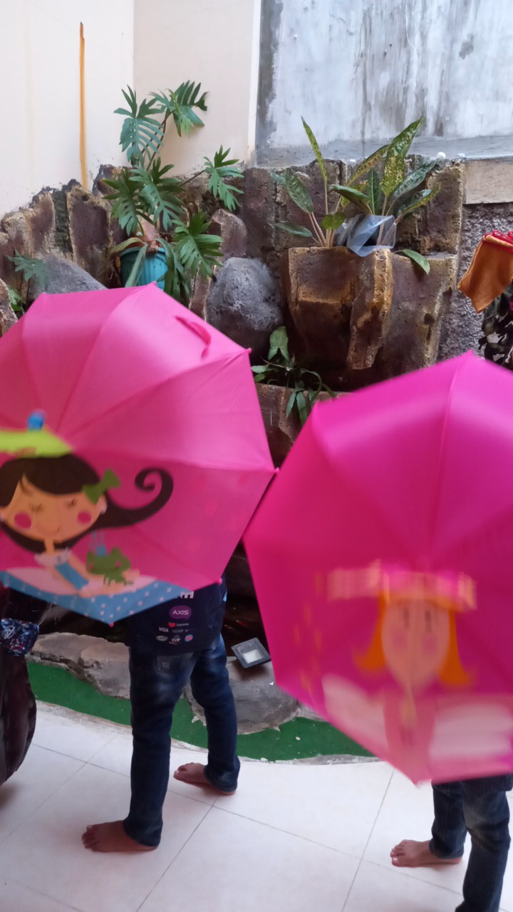 Payung Anak Karakter/payung Kuping