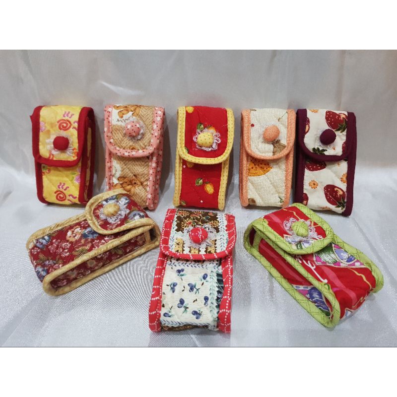 DT3-Tempat tissue travel pouch dompet cover tissu kain ukuran saku kecil tempat lipstik serbaguna