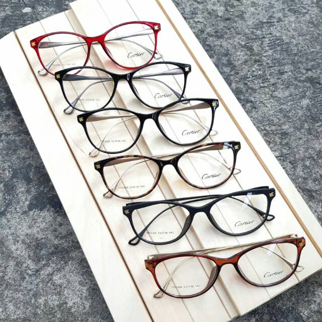 Kacamata antiradiasi | frame Cartier 006 | grosir kacamata