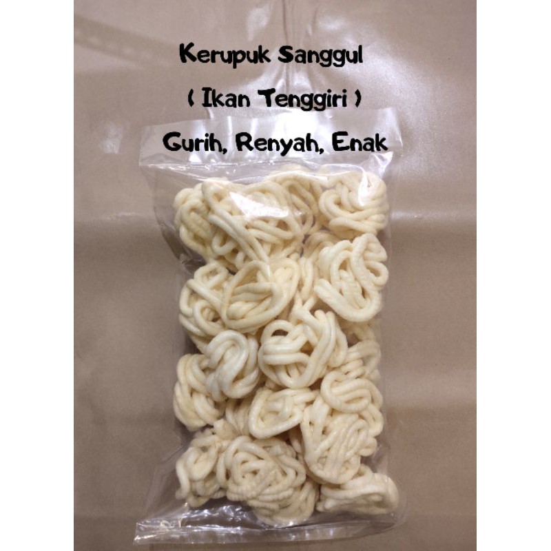 

Kerupuk Sanggul Besar , Ikan Tenggiri , Kualitas Super , 250 Gram Khas Palembang