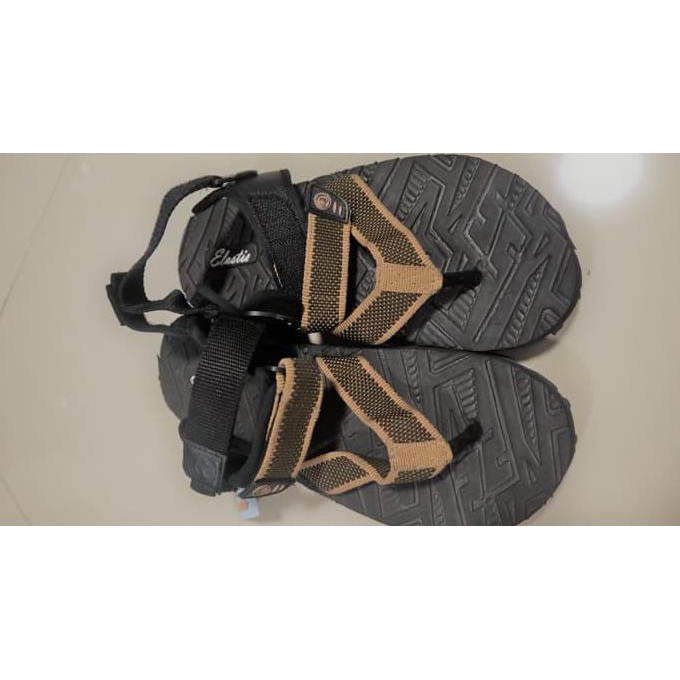Sendal Gunung Ardiles Elastis MS 01 Sandal Pria Hiking Outdoor MS01 - Cokelat Tua, 40