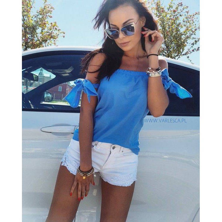 Sabrina Blouse Import - 31894 Sweet Off-Shoulder Top