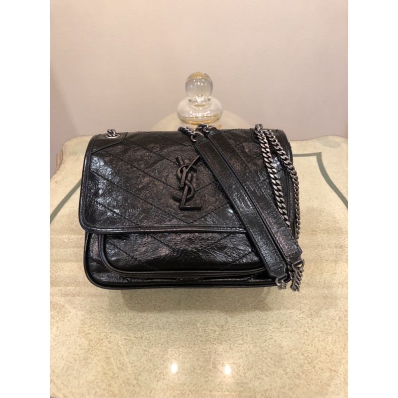 YSL niki bag S black 22cm