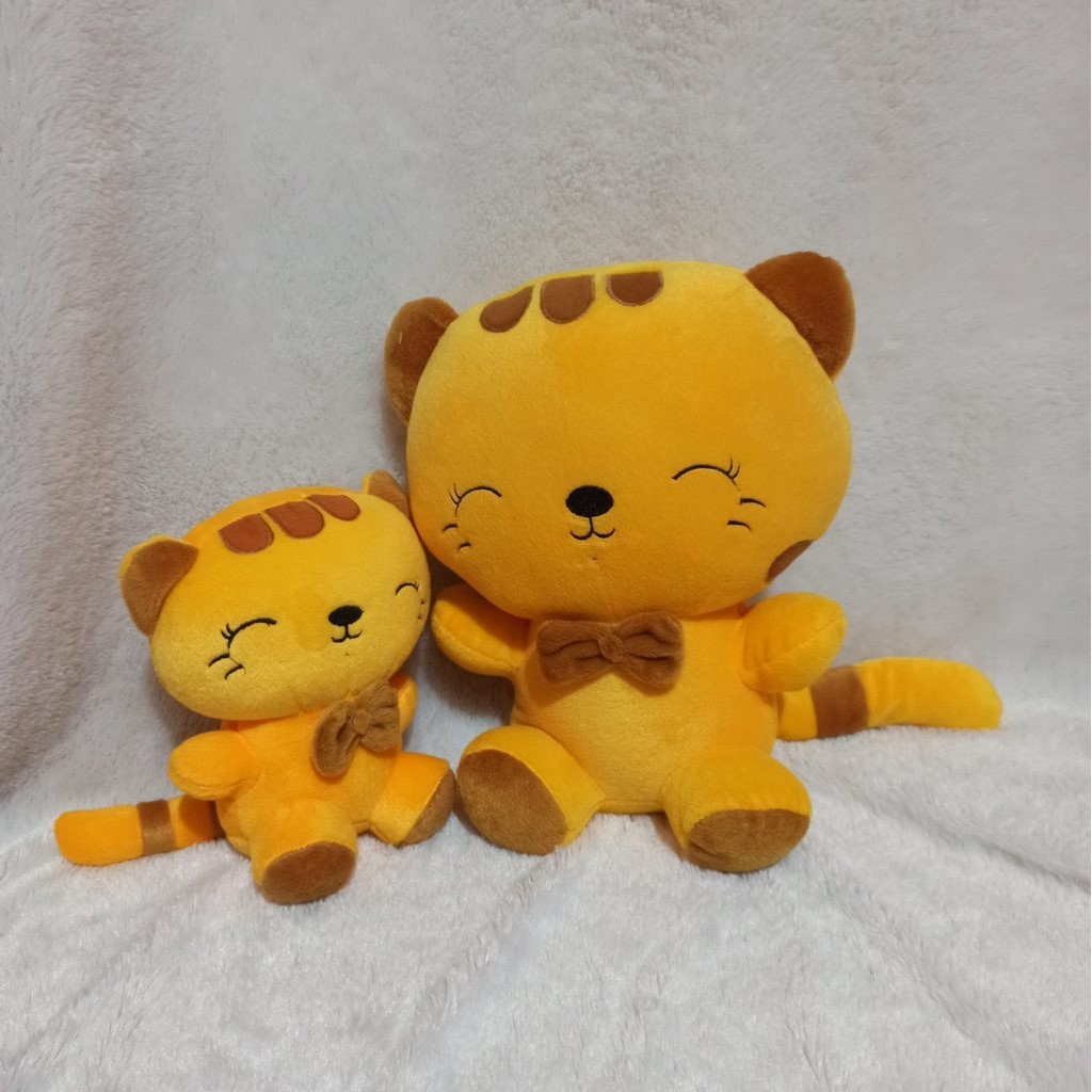 BONEKA KUCING CANTIK KAKA 35cm ADIK 25cm