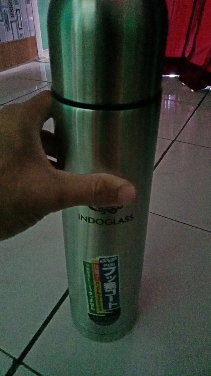 Termos Stainless Steel 1liter (termos Air Panas) Bonus Tas