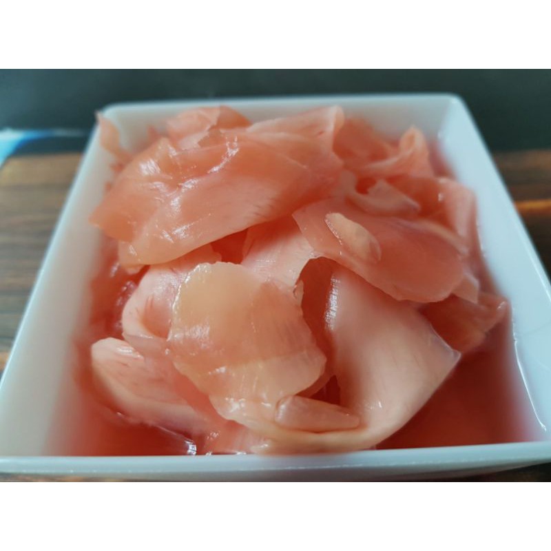 GARI PINK Acar Jahe Pink Manis 200 g Halal │ Gary Pink Import Ginger Pickled for Sushi │ Acar Jahe