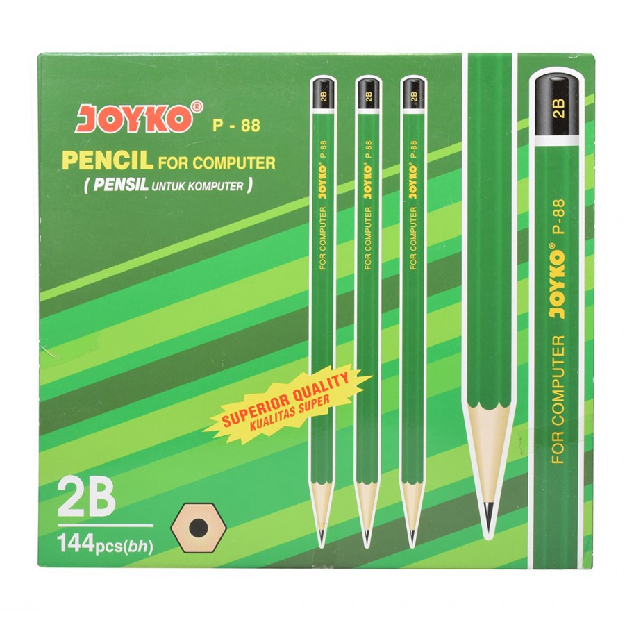 

Pensil Joyko P-88 2B Isi 12