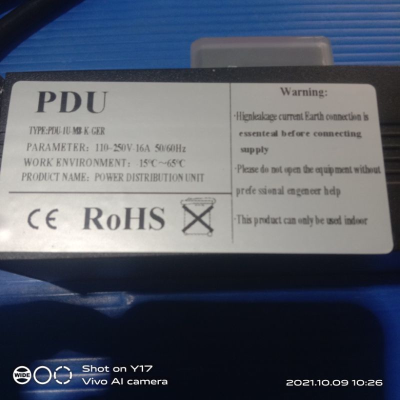 PDU 8 port/lubang