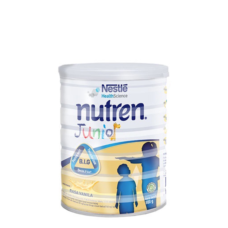 

Nestle Nutren Junior Susu Pertumbuhan Rasa Vanila 1-10 tahun 800 gr