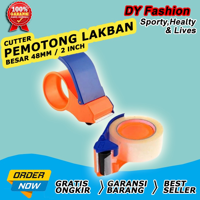 

Pemotong lakban MN372 Tempat Tape dispenser tape cutter lakban besar Alat lakban 48mm murah 2inch