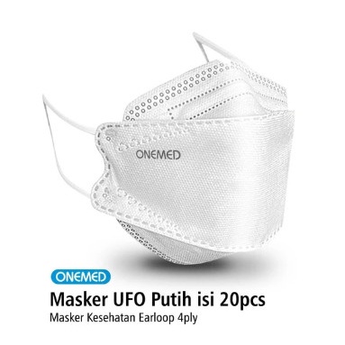 Onemed Masker Medis UFO 4plys Earloop Box isi 20s