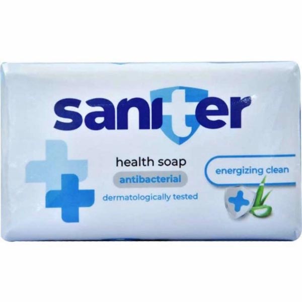 [PER PCS] [105GR] Saniter Health Soap Antibacterial 105gr | Bar Soap | Sabun Batang | Sabun Batang Anti Bakteri Anti Bacterical_Cerianti