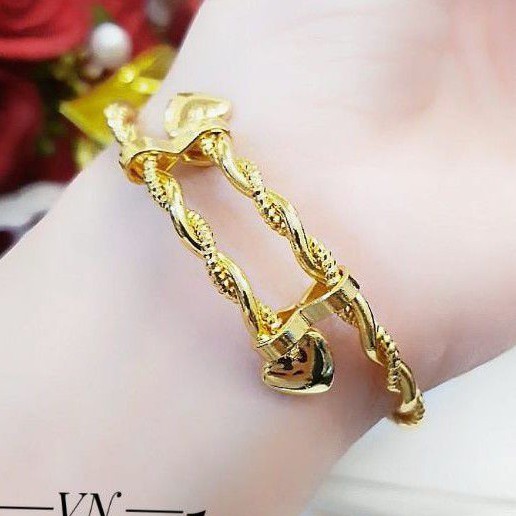 Xuping gelang lapis emas 24k 1805l