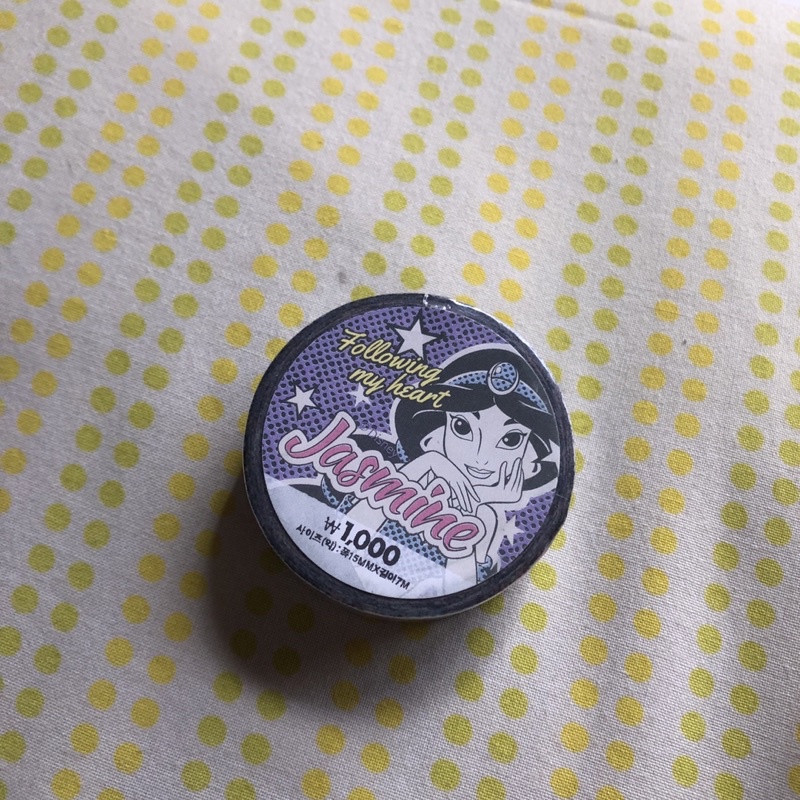 masking tape daiso korea washi jasmine disney princess