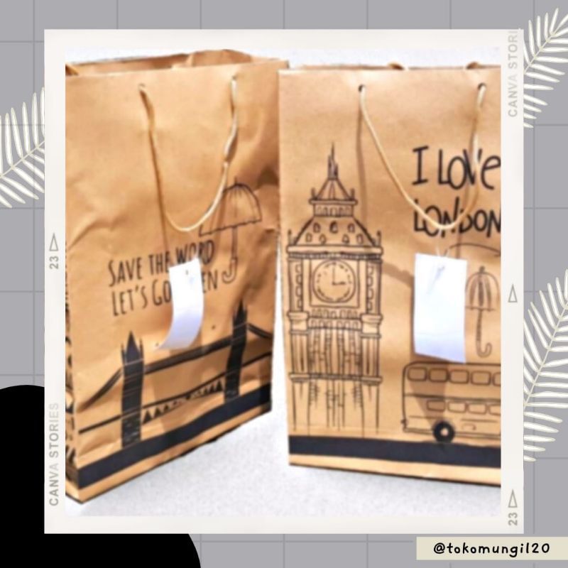 

PAPER BAG | PAPER BAG MURAH | PAPER BAG UNISEX | FLASH SALE | 100% original [ bisa cod ]